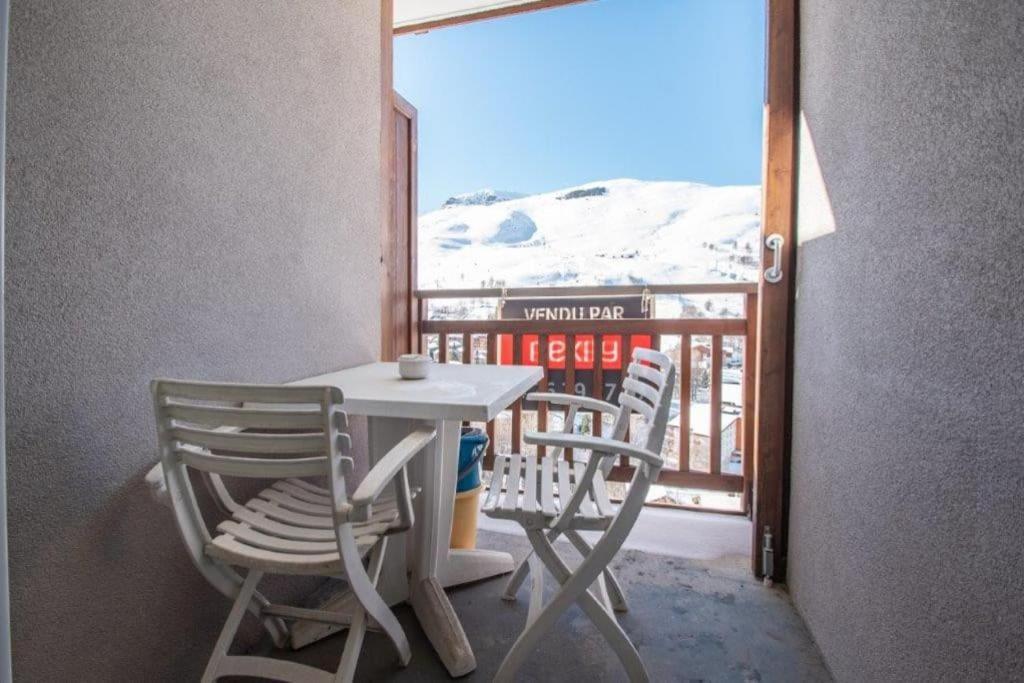 Studio Cabine 4 Pers Les2Alpes 21M² Les Deux Alpes Eksteriør bilde