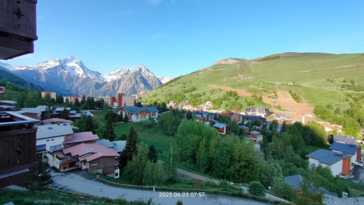 Studio Cabine 4 Pers Les2Alpes 21M² Les Deux Alpes Eksteriør bilde